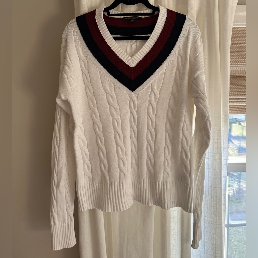 Brooks Brothers Tennis Sweater Size L NWOT